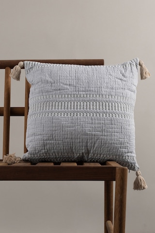 Koza Home Assos Gri Taş Yıkama Yastık 50x50 5040