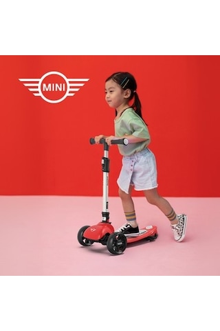 3 Tekerlekli Katlanabilir Scooter, 50 Kg Taşıma Kapasitesi Açık Mavi