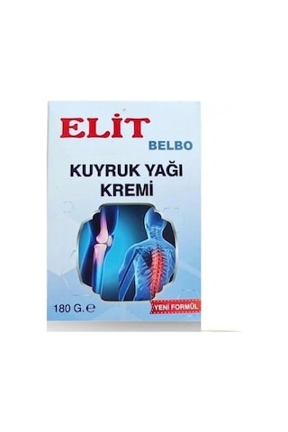 Elit Kuyruk Yağı Özlü Krem 180 Ml Elit Kuyruk Yağı Özlü Krem 180 Ml