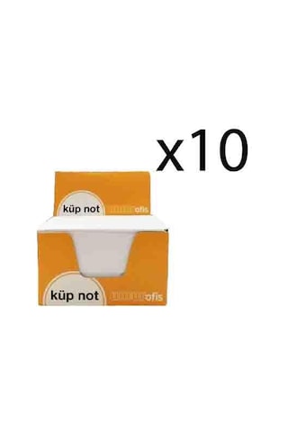 Umur Küp Blok Beyaz Not Kağıdı 8x8x5 10 Adet