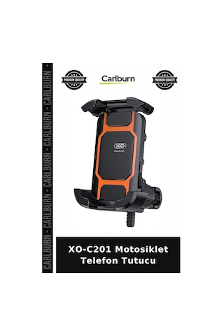Xo-c201 Motosiklet Telefon Tutucu Stand Aparatı Mobil Aksesuar Yolculuk Eşyası Diğer