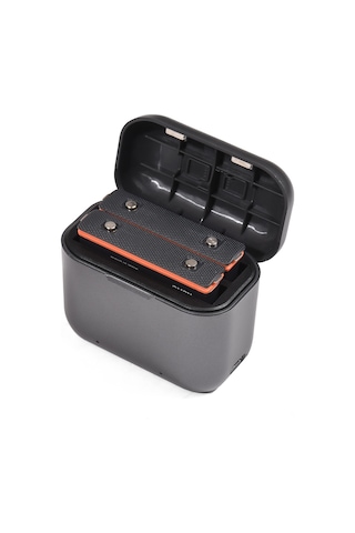 Tenfowee Insta360 X3 Uyumlu 2 Pil Seti - Cilt Tipi Çok Fonksiyonlu Şarj Kutusu İle Batarya Şarj Cihazı