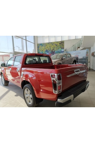 Autogp Isuzu D-max 2018+ Bagaj Açma Kolu Kaplaması Nikelaj