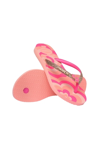 Havaianas Kıds Slım Glıtter Iı Simli Kız Çocuk Parmak Arası Terlik 4146976 4146976 3128 Pembe