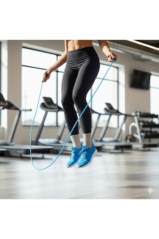 Sayaçlı Atlama İpi - Fitness - Crossfit- Rope - Jump - Body - Sağlık - Egzersiz - Spor - Yağ Kütlesi - Tüm Vücut