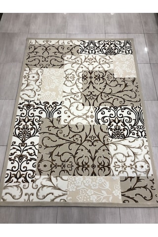 Flora Halı Elit 0129 A Bej Kemik 165X230 Krem 4 M2 Halı !