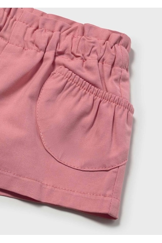 Kız Bebek Cepli Şort 1285 Pembe