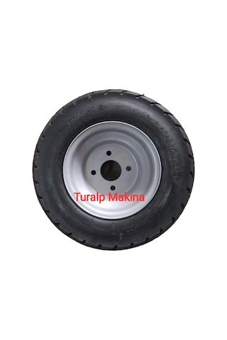 Çim Golf Traktör Tekeri Porya Jantlı 16X6.50-8 Rulmanlı 6 Pr