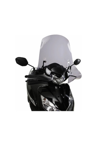Gp Kompozit Honda Activa 2023-2024 Uyumlu Ön Cam Füme 58 Cm
