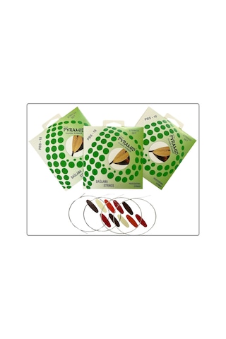 Pyramid Pbs-018 Kısa Sap Bağlama Teli Takımı 3 Paket