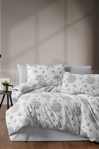 Aytunç Yonca %100 Pamuklu Çift Kişilik Nevresim Takımı 200x22... Desenli