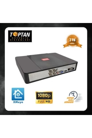 4 Kanal Tek Sesli Ahd Dvr Kayıt Cihazı - Arna2041