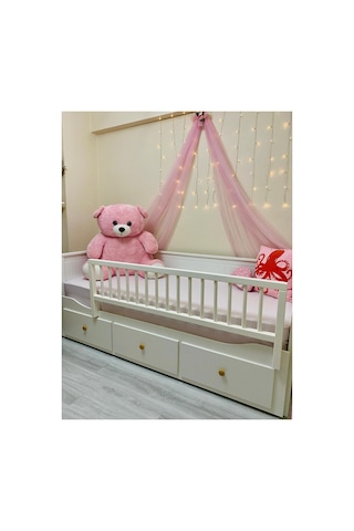 Divan 150x50 Beyaz Bariyer - Hemnes Divan Uyumlu Geçmeli Yatak Bariyeri, Trabzan, Korkuluk Beyaz - 736217559