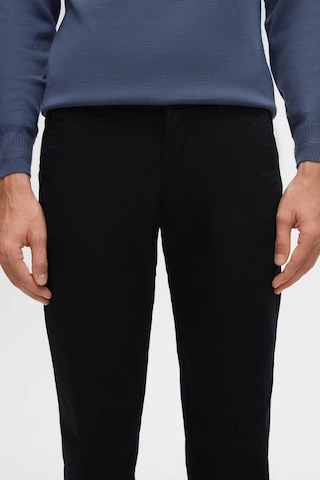 D's Damat Ds Damat Slim Fit Lacivert Armürlü Yan Beli Lastikli Esnek Likralı Yandan Cepli Chino Pantolon 2HCC3ORT20001 Lacivert