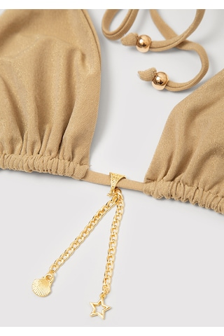 Mavi - Kahverengi Bikini Üstü 1914157-70218