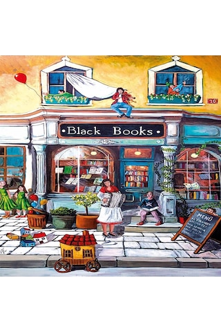 20852 Puzzle 1000 Black Books
