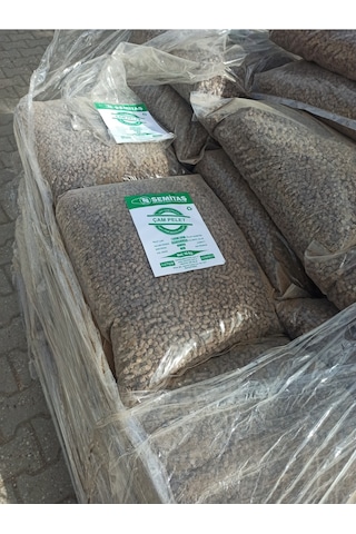 %100 Organik Çam Pelet 10 Kg 8 Mm