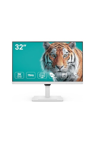 Gw3290qt Monitör 32 İnç, Qhd, Ips, Usb-c Şarj, Dp/hdmı, Ergonomik Tasarım, Gürültü Önleyici Mikrofon