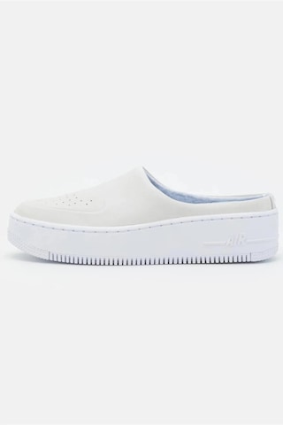 Nike Air Force 1 Lover Xx Leather Sneaker Kadın Hakiki Deri Terlik Kırık Beyaz Beyaz