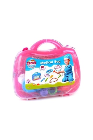 Dede Candy & Ken Doktor Çantası Pembe