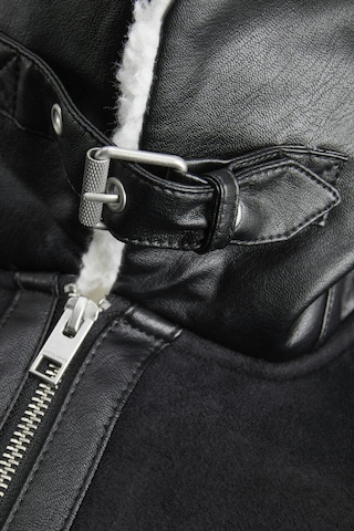 Jack & Jones Cole Aviator Erkek Mont Pilot Stil Kaban Siyah