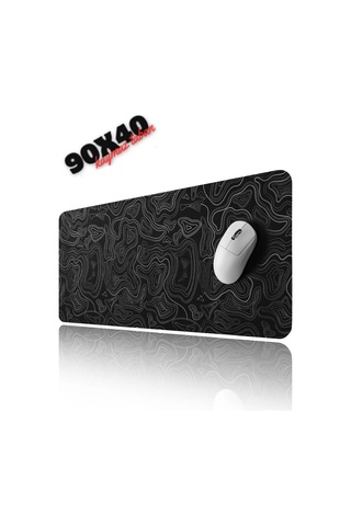 Miaxtreme Black Contour Speed Hızlı Yüzey Kaymaz Taban Gaming Oyuncu Mouse Pad Oyuncu Gaming Mousepad