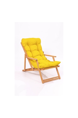 Meya Dekor Simona Şezlong Konforlu, Tv, Okuma, Ps4,ps5,xbox Oyun - Oyuncu Koltuğu- Sarı