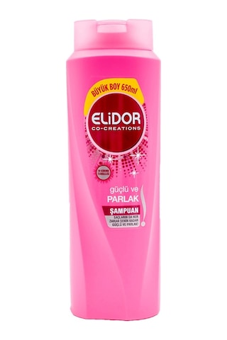 Elidor Güçlü ve Parlak Saç Bakım Şampuanı 2 x 650 ML