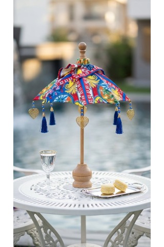 Solea Limoncello Azure Bali Şemsiyesi Sarı
