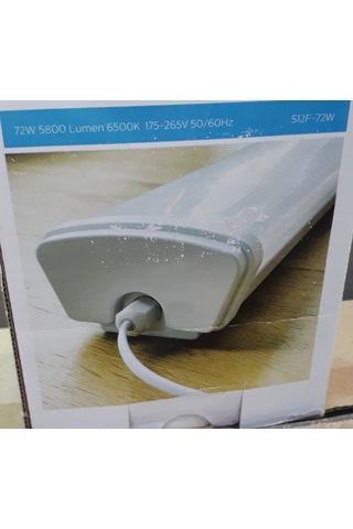 Ecolite Lınesta Led Bant Armatür 72W Etanj Ip65 120Cm Beyaz