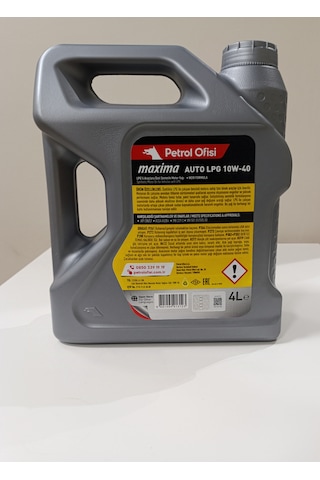 Petrol Ofisi Auto Lpg 10W-40 4 Motor Yağı 4 L