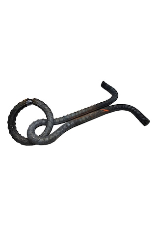 4 Adet Besi Halkası Yemlik Hayvan Bağlama Demiri Sıva Altı Kalın