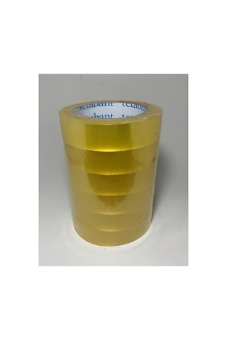 Tetabant 25 Mm X 100 M Kırtasiye Bandı-6'lı Set Tetabant 25 Mm X 100 M Kırtasiye Bandı-6'lı Set