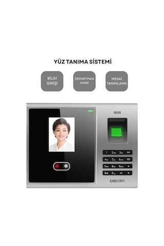 Yüz Tanıma, Parmak İzi Tanımlama Sistemi - 3749 - 500 Adet Yüz, 2000 Parmak İzi
