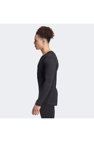 Adidas Xperior Merino 150 Midlayer Erkek Siyah Uzun Kollu Antrenman İçliği Hz8559