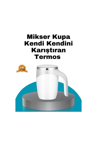 Manyetik Otomatik Karıştırma Bardağı Şarjlı Paslanmaz Ve Pratik Ahşap