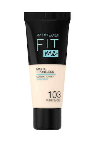 Maybelline New York Fit Me Matte + Poreless Pudra Pure Ivory 103