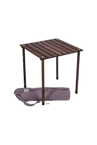 Bag The Joy Ahşap Masa Sandalye Seti Antrasit-lacivert-50 50 50cm Kahverengi - Lacivert