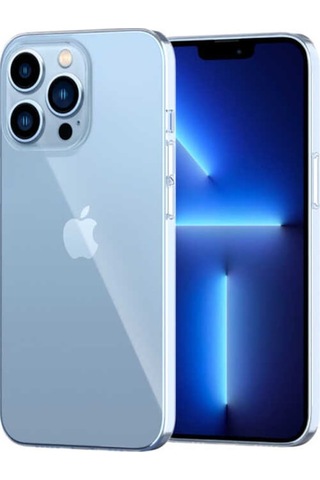 Apple Uyumlu iPhone 13 Pro Max Kılıf Zore Blok Kılıf Renksiz