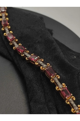 Allahverdi Türkmen Granat Elmas Bileklik 221