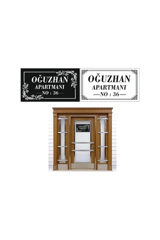 Klas Reklam Apartman Villa Kapı İsimlilik
