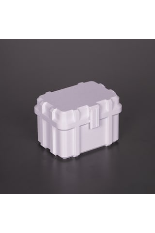 Aa Pil Saklama Kutusu 3d Baskı Taşıma Kutusu 15'li Pil Organizer Kutu Beyaz