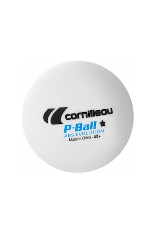 Cornilleau P-Ball ABS Evolution 1 Yıldız 72'li Masa Tenisi Topu Beyaz