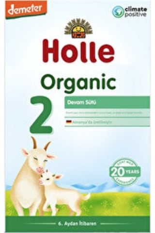 Holle 2 Organik Keçi Sütlü Devam Sütü 400 G 4 Adet