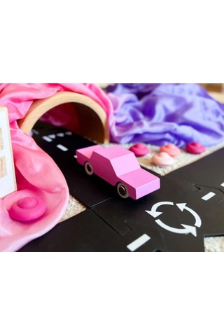 Waytoplay - Back & Forth Car - Pink - Araba - Pembe
