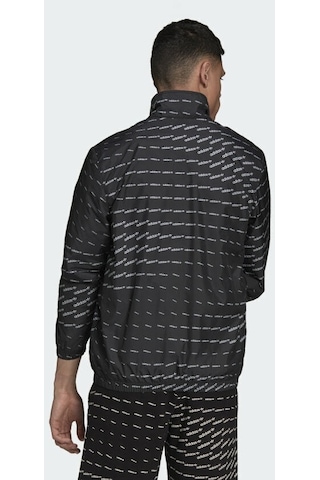 Adidas Adıdas Graphıcs Monogram Erkek Ceket H13485 Siyah