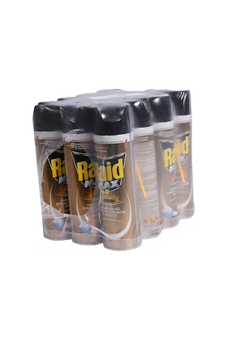 Raid Max Kokusuz Genel Haşere Öldürücü Sprey 12 x 300 ML