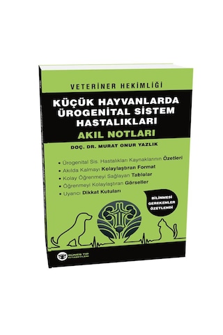 Veteriner Hekimliği Küçük Hayvanlarda Ürogenital Sistem Hastalıkları Akıl Notları