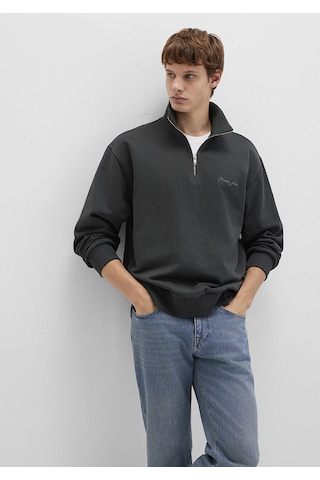 Mavi - Mavi Jeans Baskılı Antrasit Sweatshirt 0s10555-70092 Antrasit