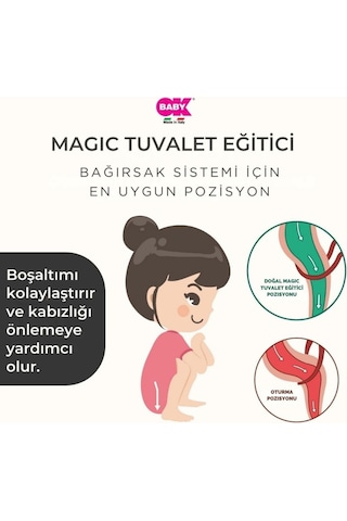 Ok Baby Magic Eğitici Tuvalet Gri